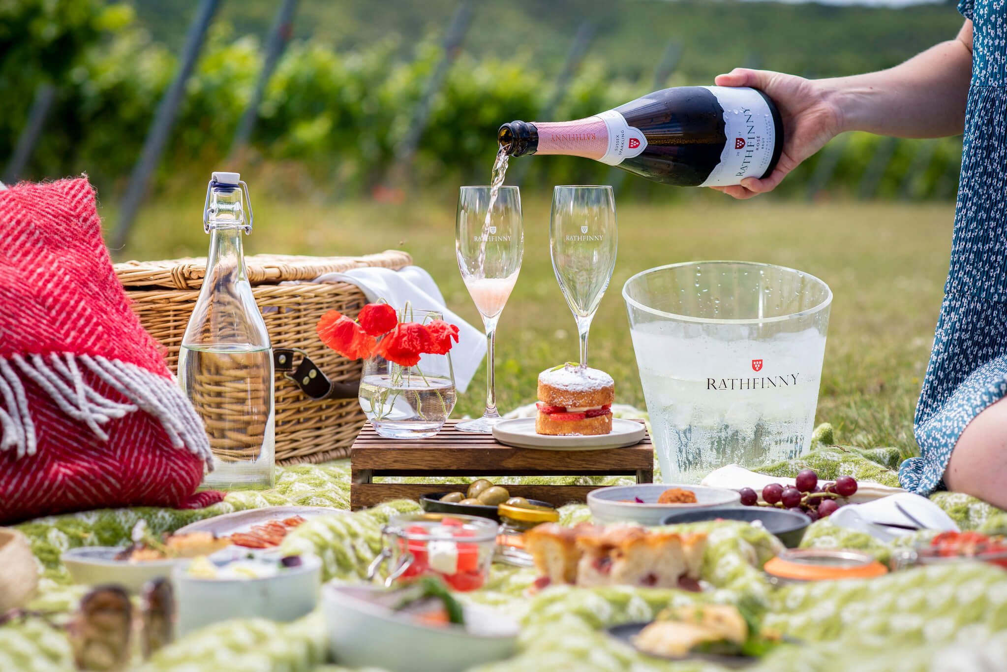 Sparkling Rose Picnic