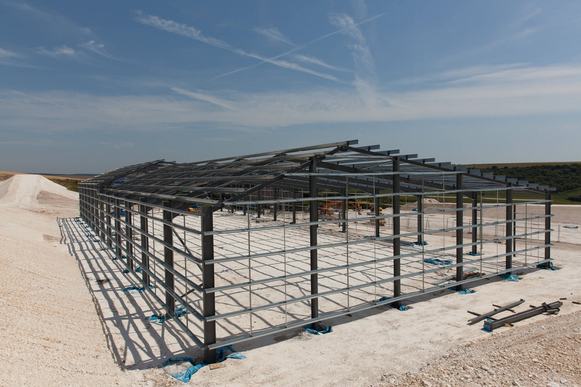 Building Construction at Rathfinny