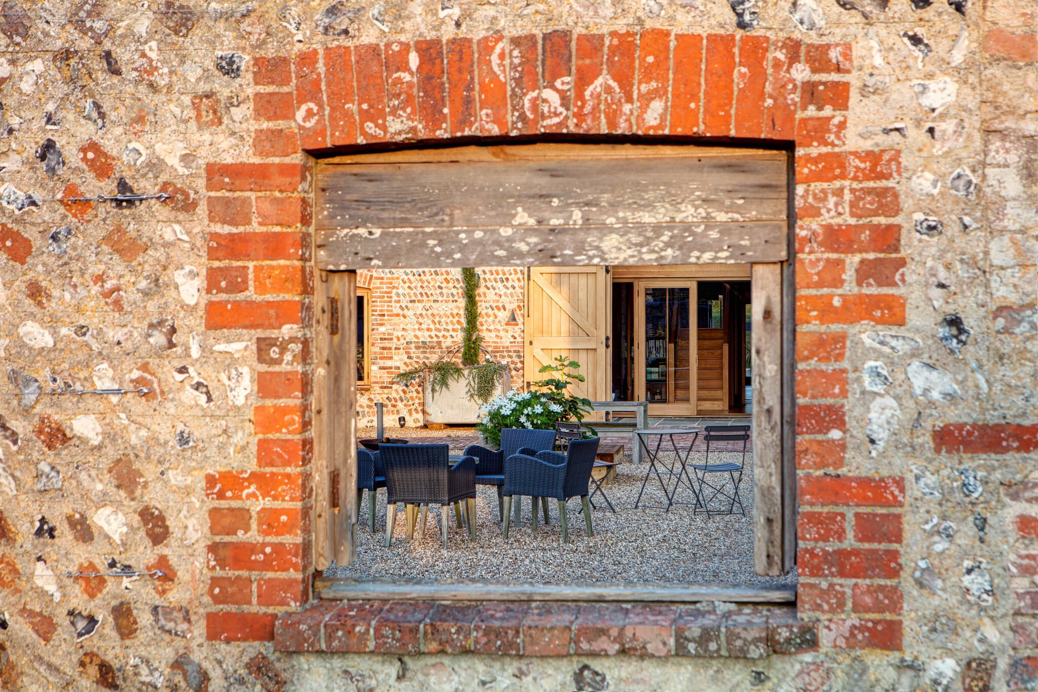 Flint Barns Courtyard