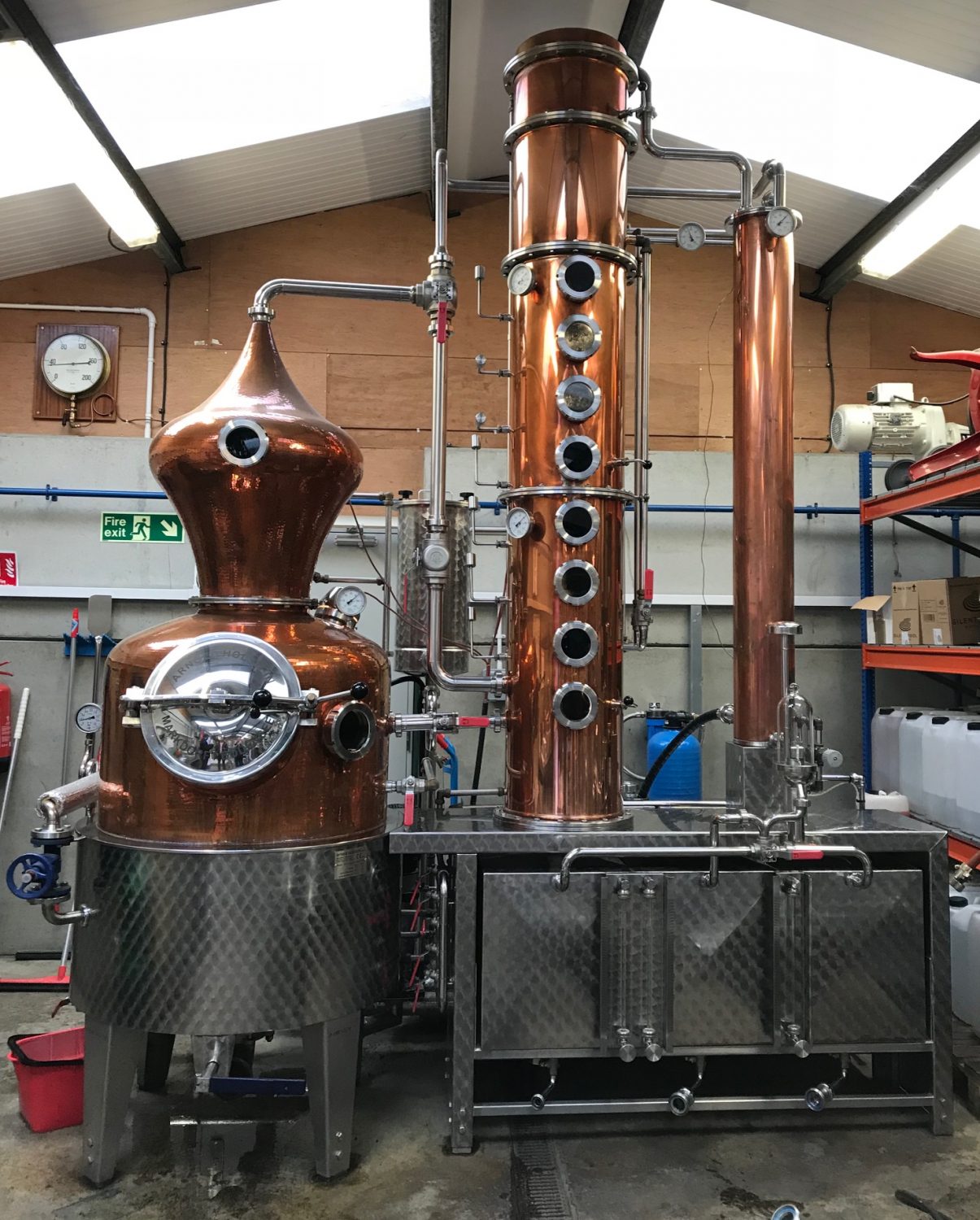 Copper still