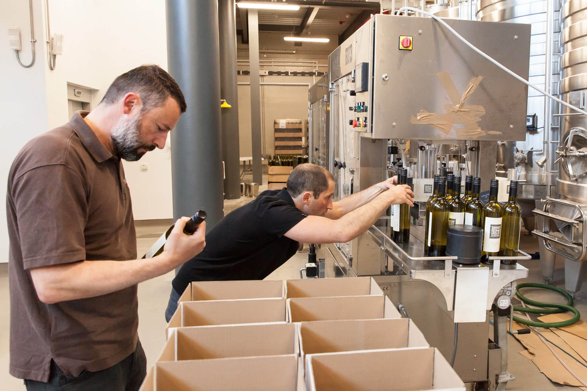 Hand Loading Bottles