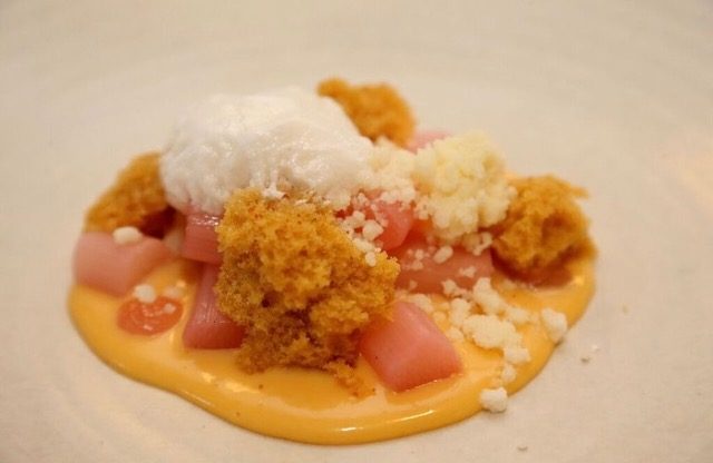 Poached Rhubarb