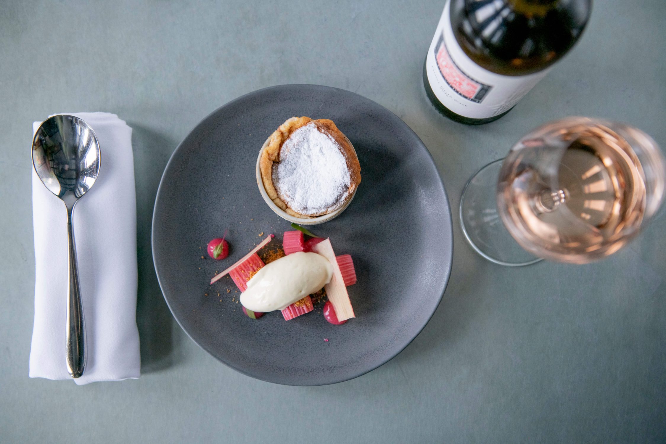 Rhubarb Soufflé