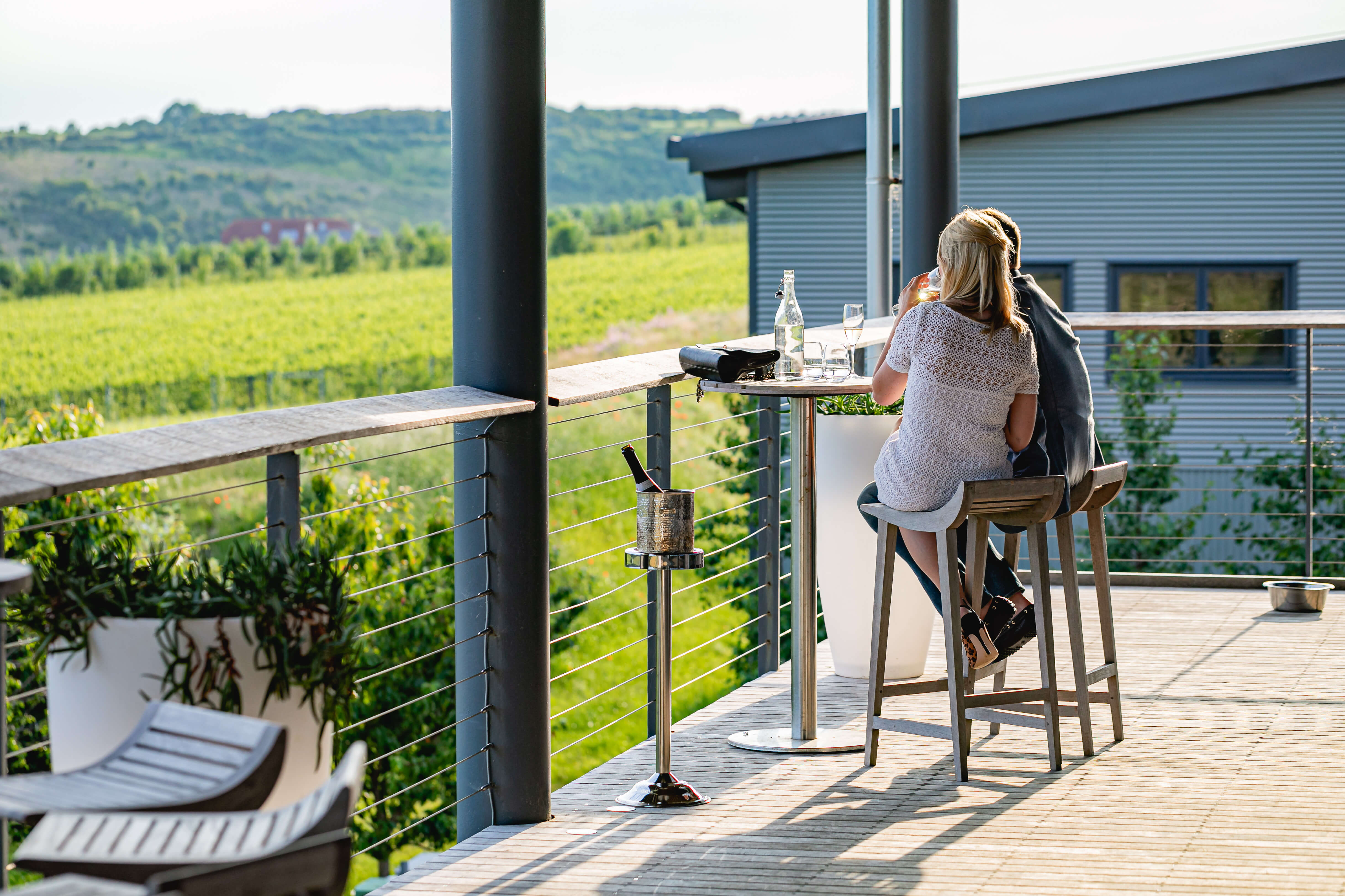 Tasting Room balcony