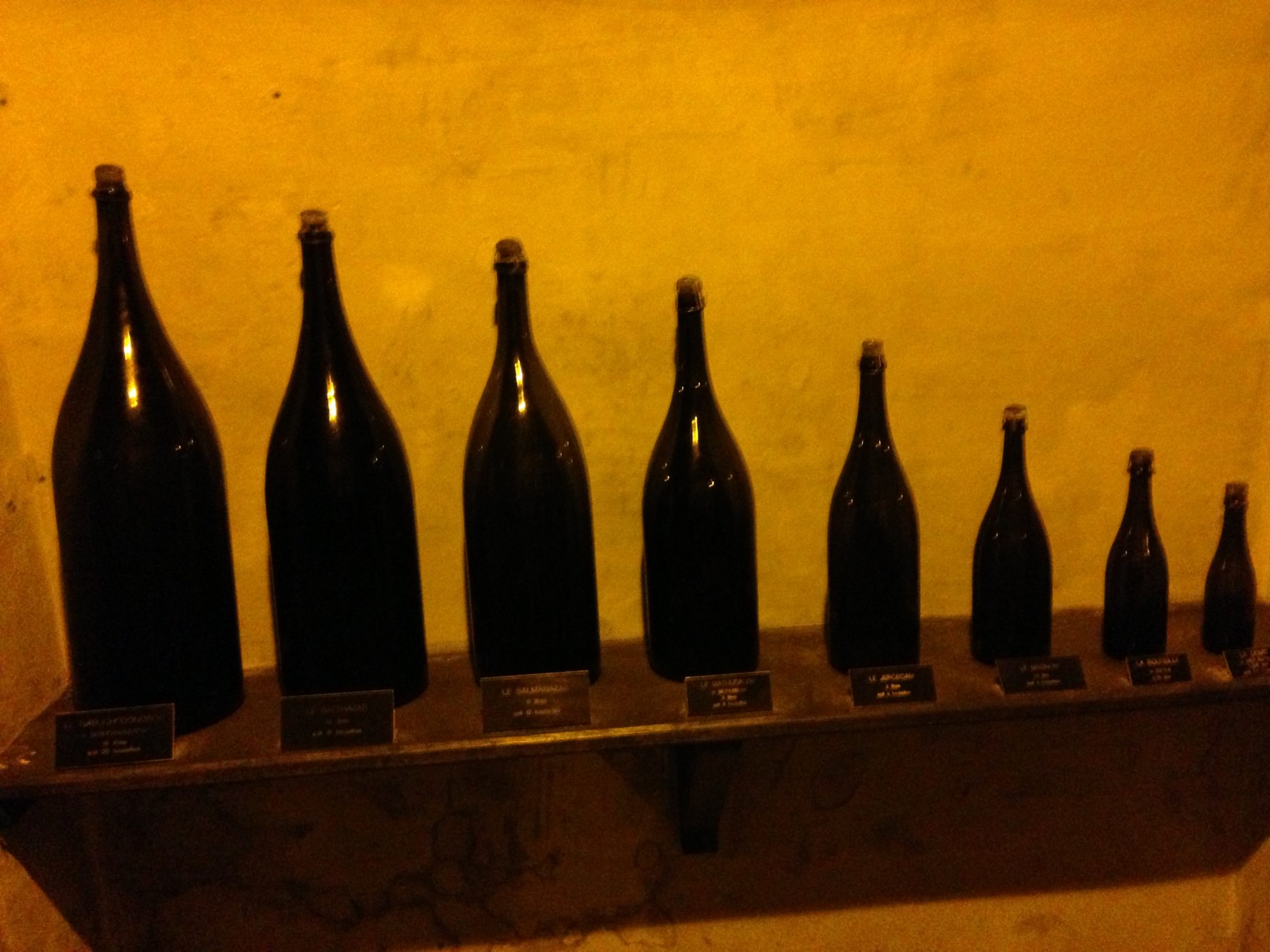 bottle sizes