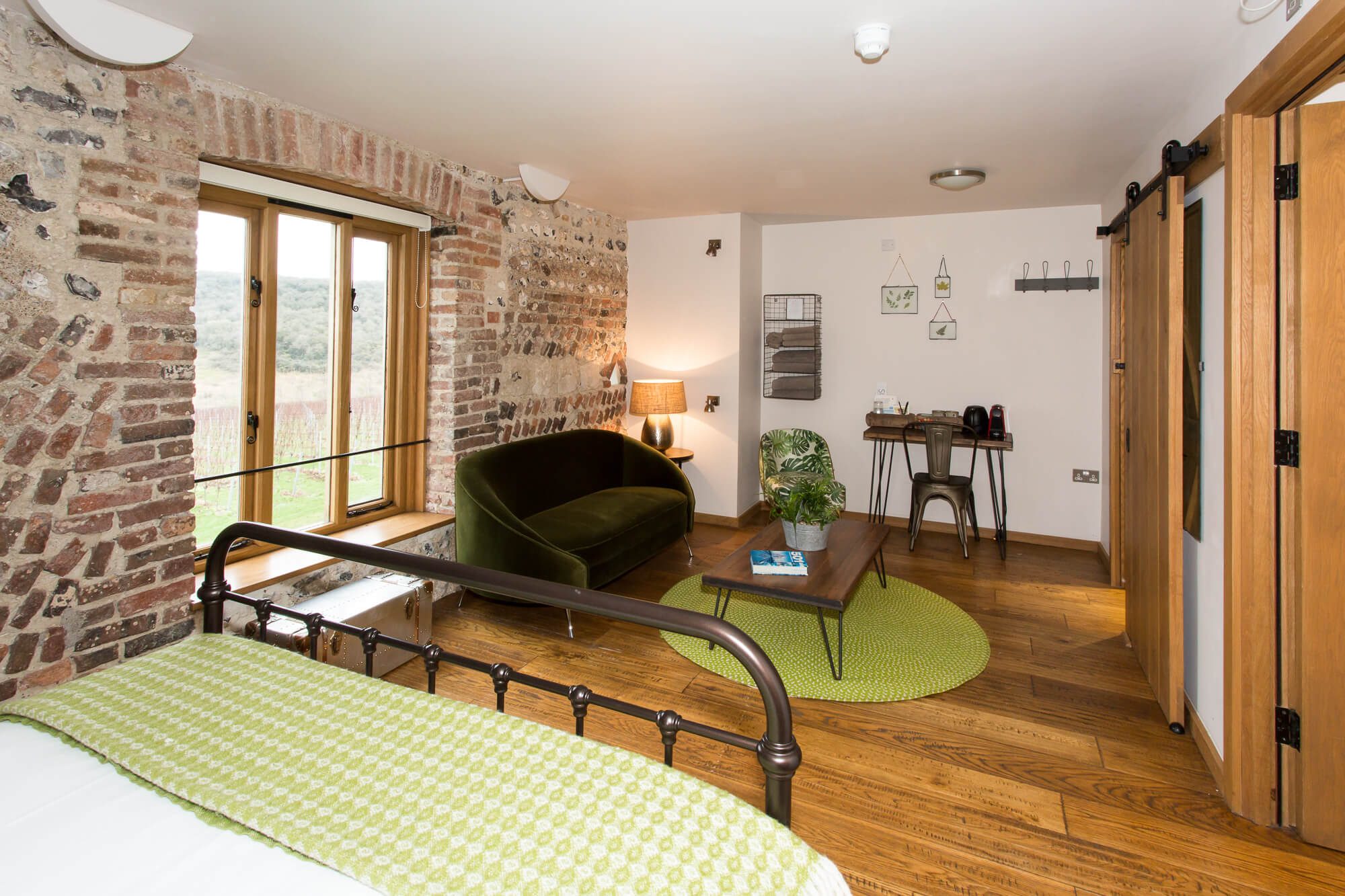 Flint Barns Deluxe Double Room