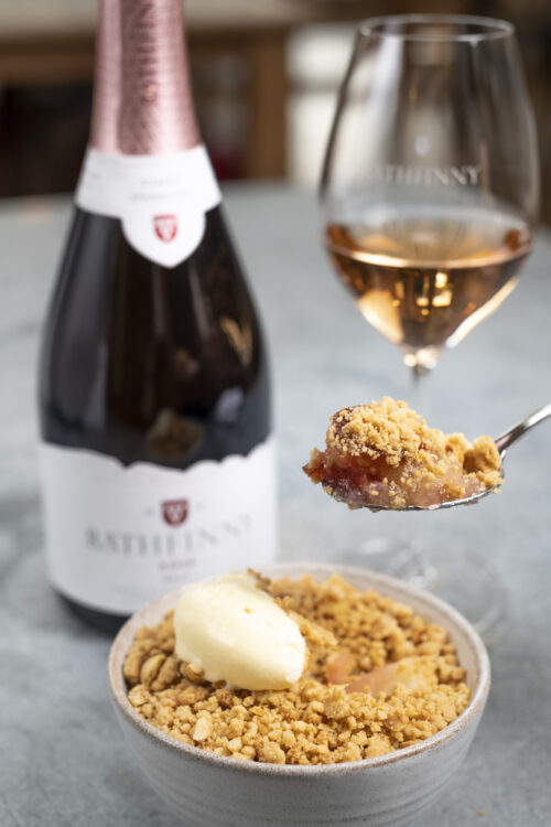 Rhubarb Crumble