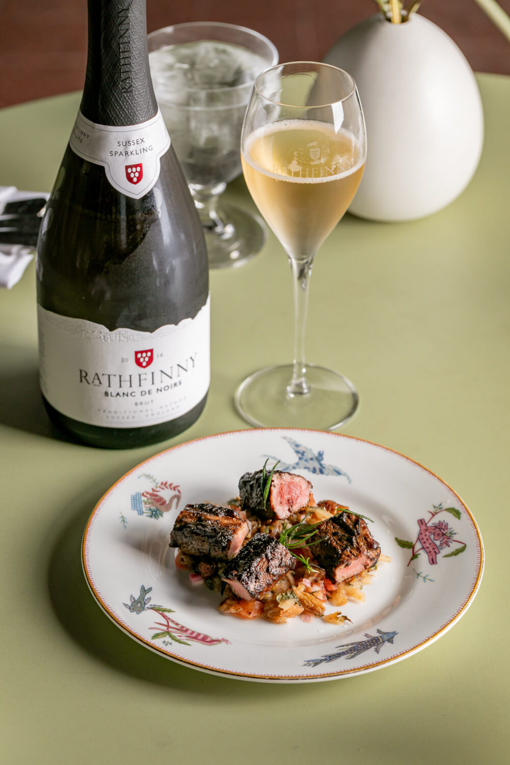 Refuel Terrace Blanc de Noirs Pairing