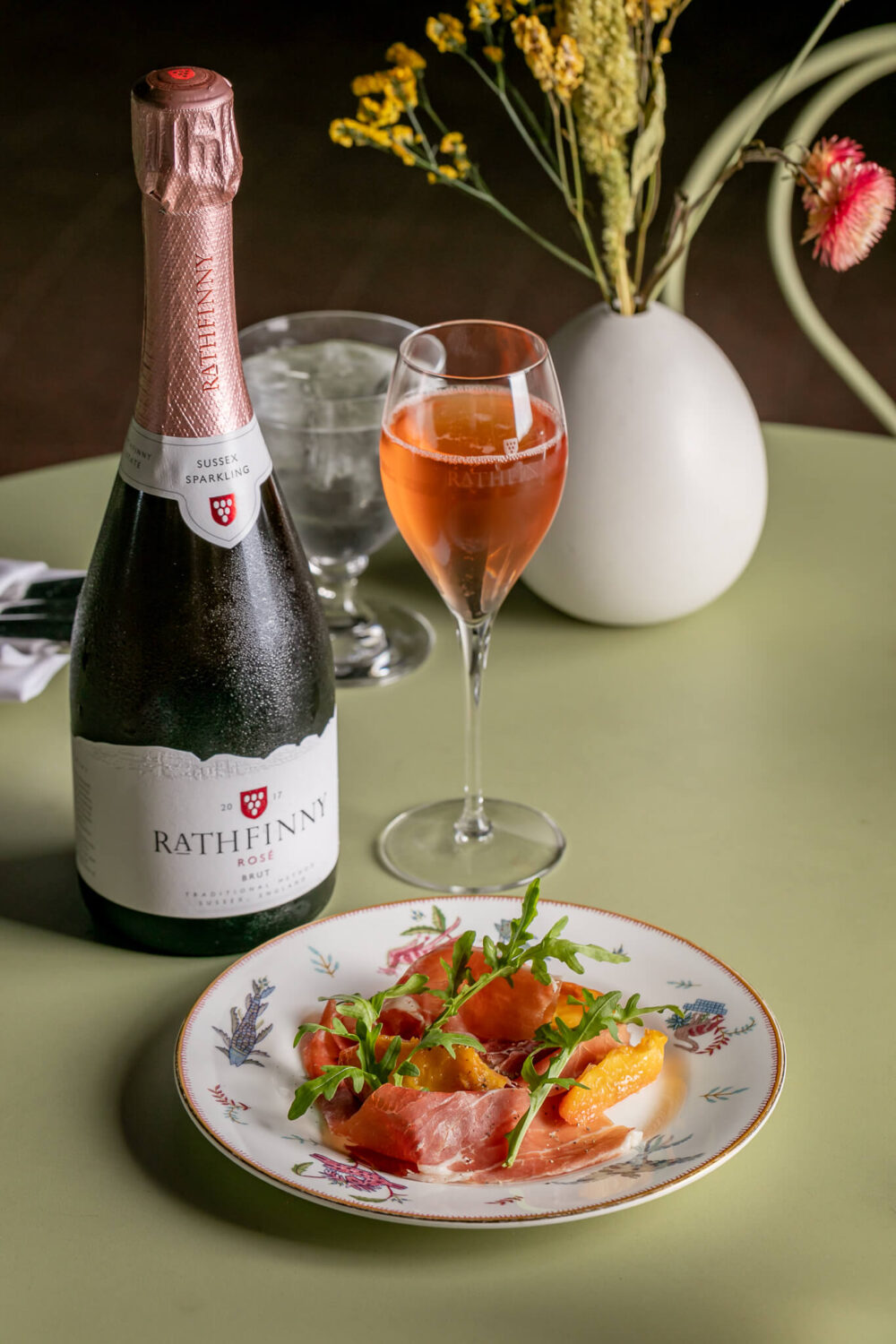 Refuel Terrace Sparkling Rose Pairing