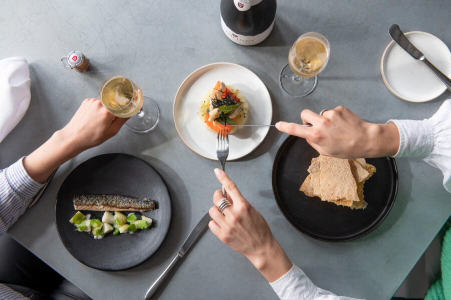 Vineyard dining
