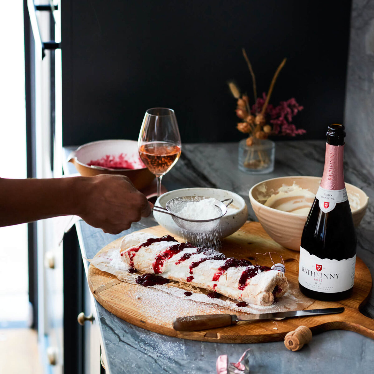 Making a Winter Roulade