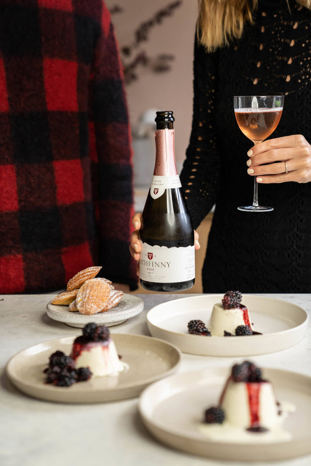 Panna Cotta Festive Dessert Party