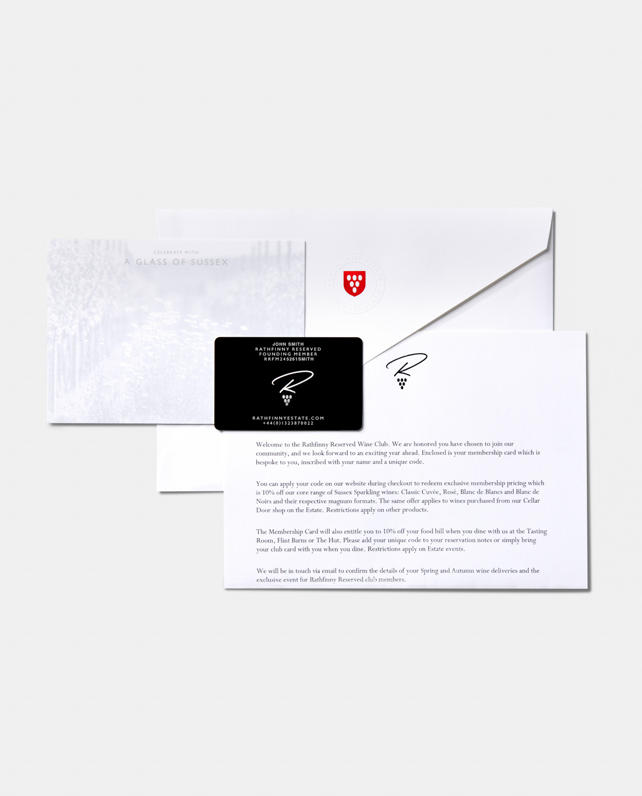Rathfinny Wine Club Welcome Pack