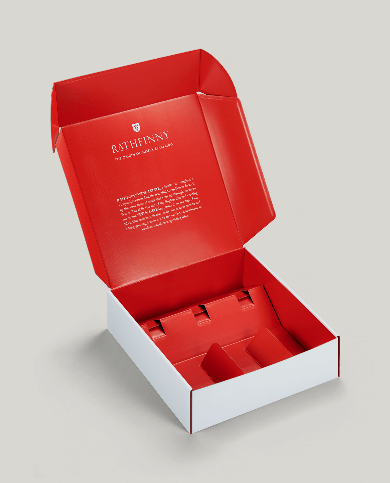 Empty Triple Gift Box